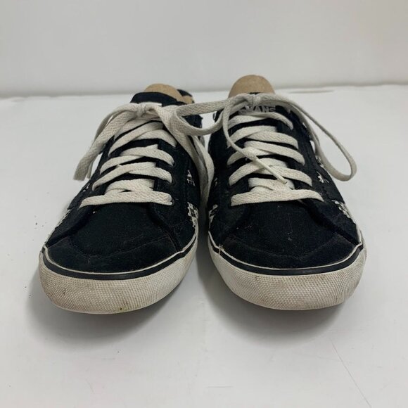 Vans women's Tory Geometric Low Top Lace Up Canvas Classic Sneaker Size 10 - Picture 3 of 11